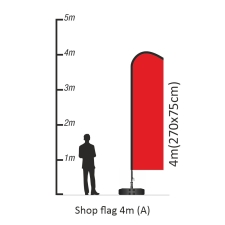 Shop flag 4m  (FL 7003)